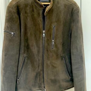 John varvatos suede jacket